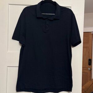 lululemon Men’s Polo Navy Blue Size M